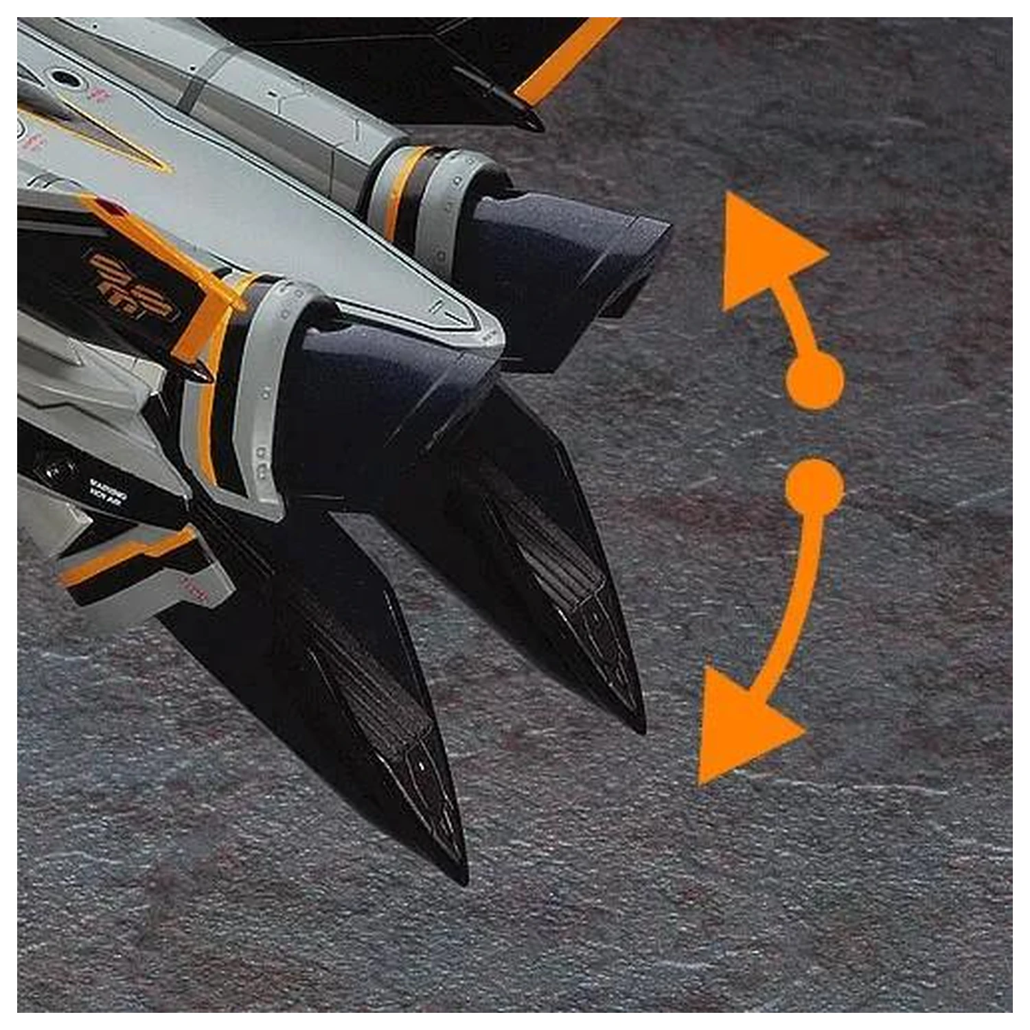 Macross Zero Sv-51γ Nora Type Modelovacia súprava 1/72 produktová fotografia