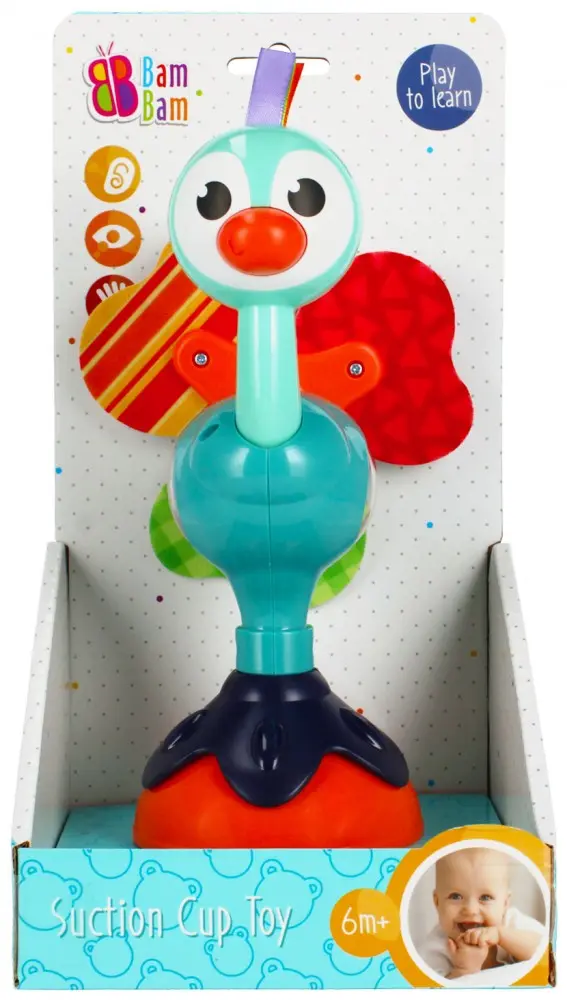Hrkálka pre bábätká vtáčika, vzdelávacia hračka produktová fotografia
