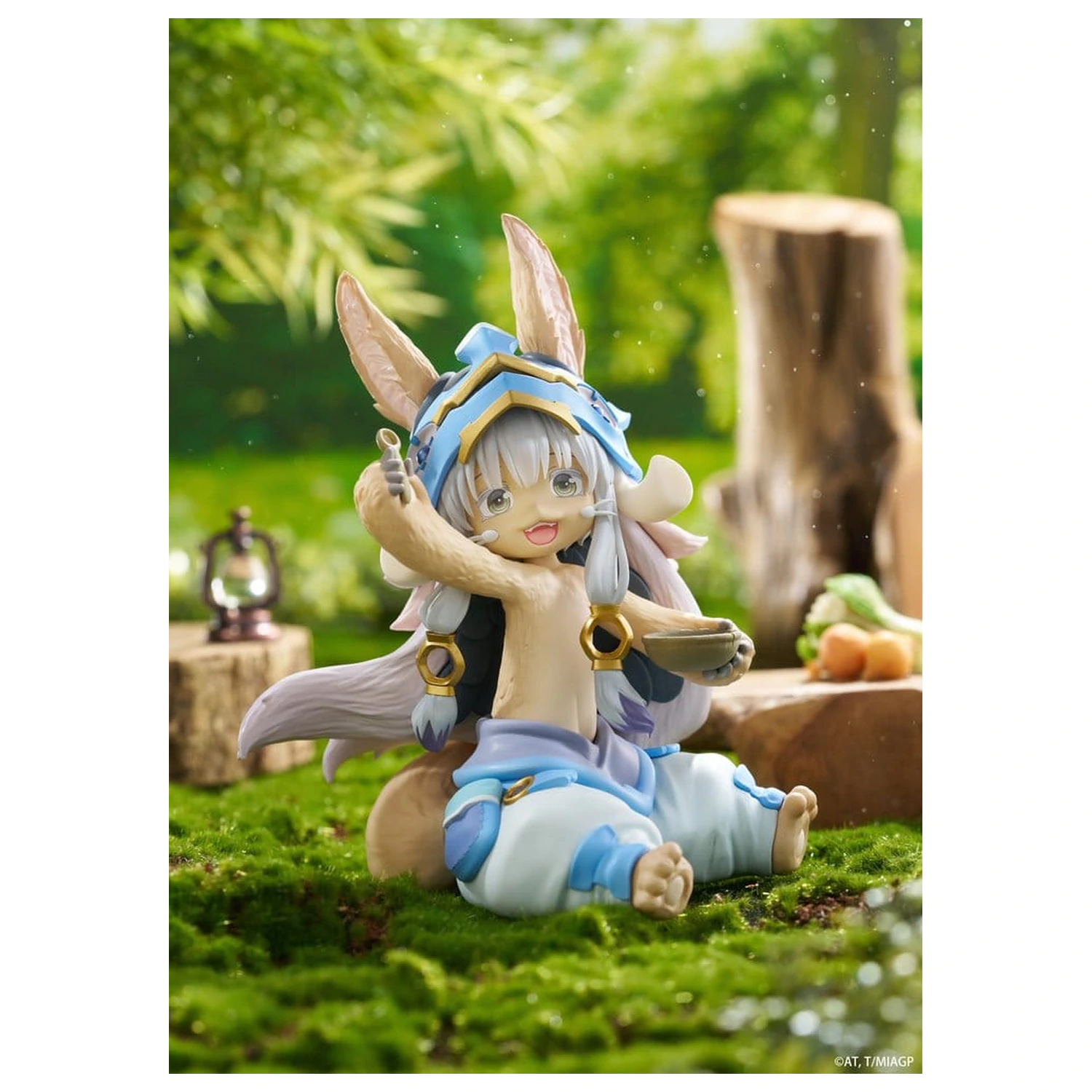 Made in Abyss Desktop Roztomilá PVC figúrka Nanachi (Mealtime ver.) 13 cm produktová fotografia