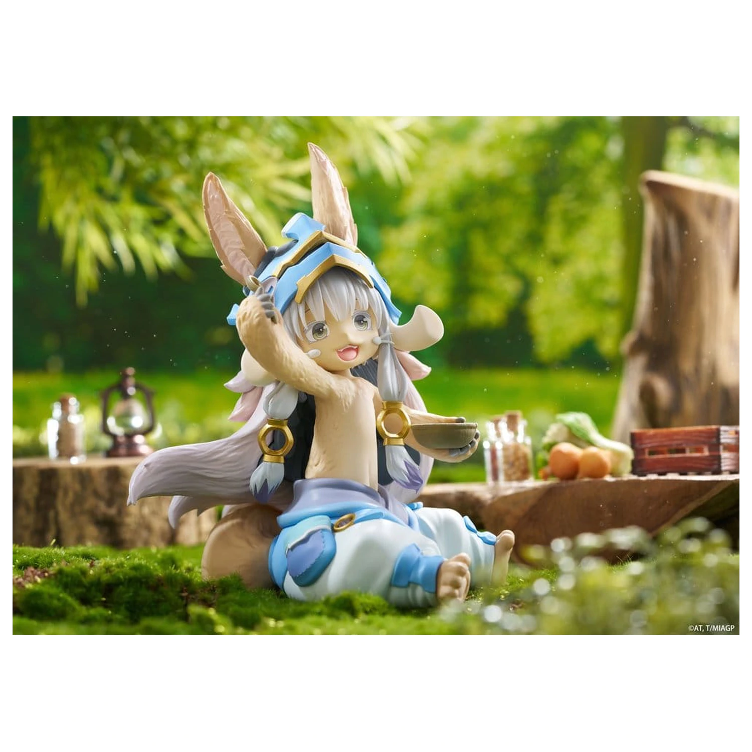 Made in Abyss Desktop Roztomilá PVC figúrka Nanachi (Mealtime ver.) 13 cm produktová fotografia