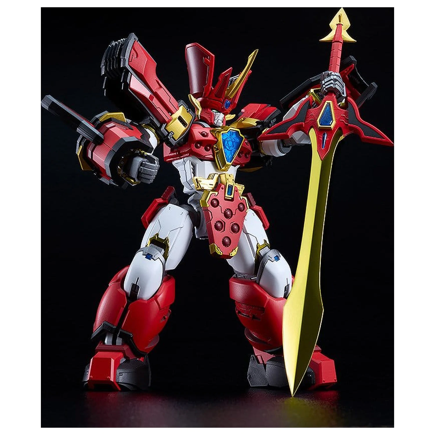Mado King Granzort Moderoid King's Style plastový model, súprava Granzort Gold Edition 19 cm produktová fotografia