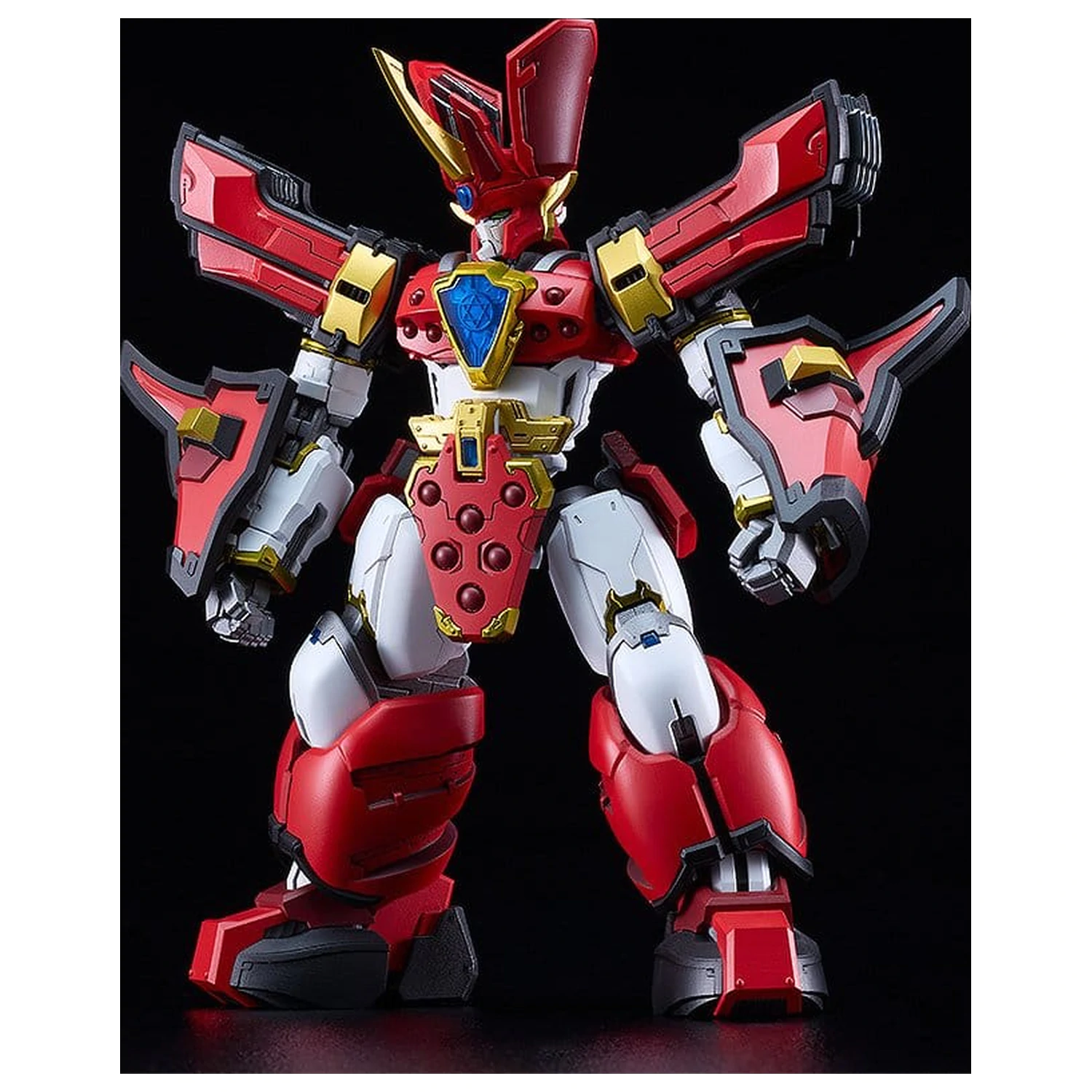 Mado King Granzort Moderoid King's Style plastový model, súprava Granzort Gold Edition 19 cm produktová fotografia