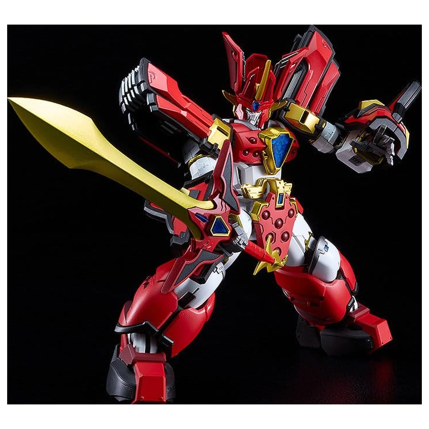 Mado King Granzort Moderoid King's Style plastový model, súprava Granzort Gold Edition 19 cm produktová fotografia