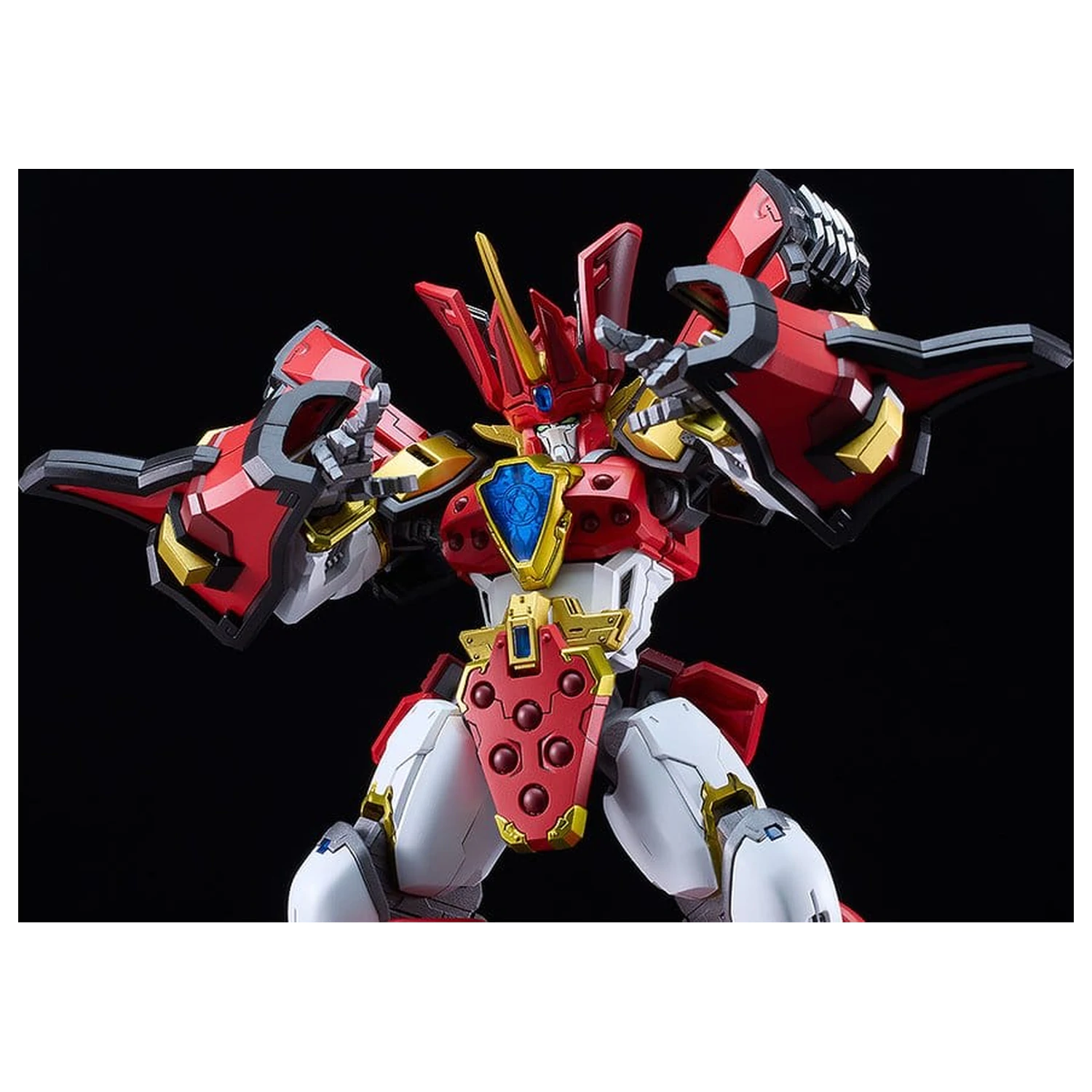 Mado King Granzort Moderoid King's Style plastový model, súprava Granzort Gold Edition 19 cm produktová fotografia
