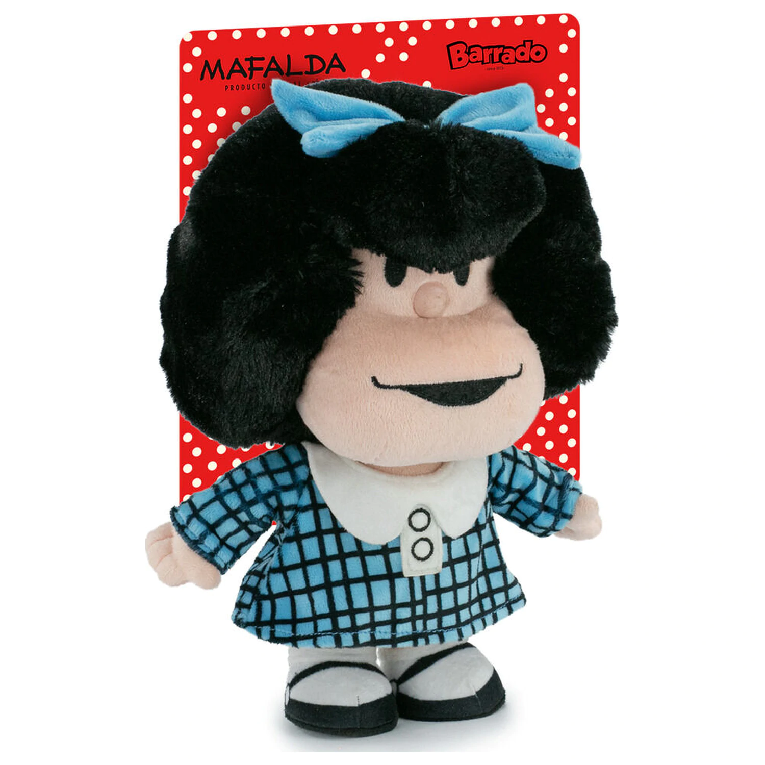 Mafalda Blue Dress plyšová hračka 27cm produktová fotografia