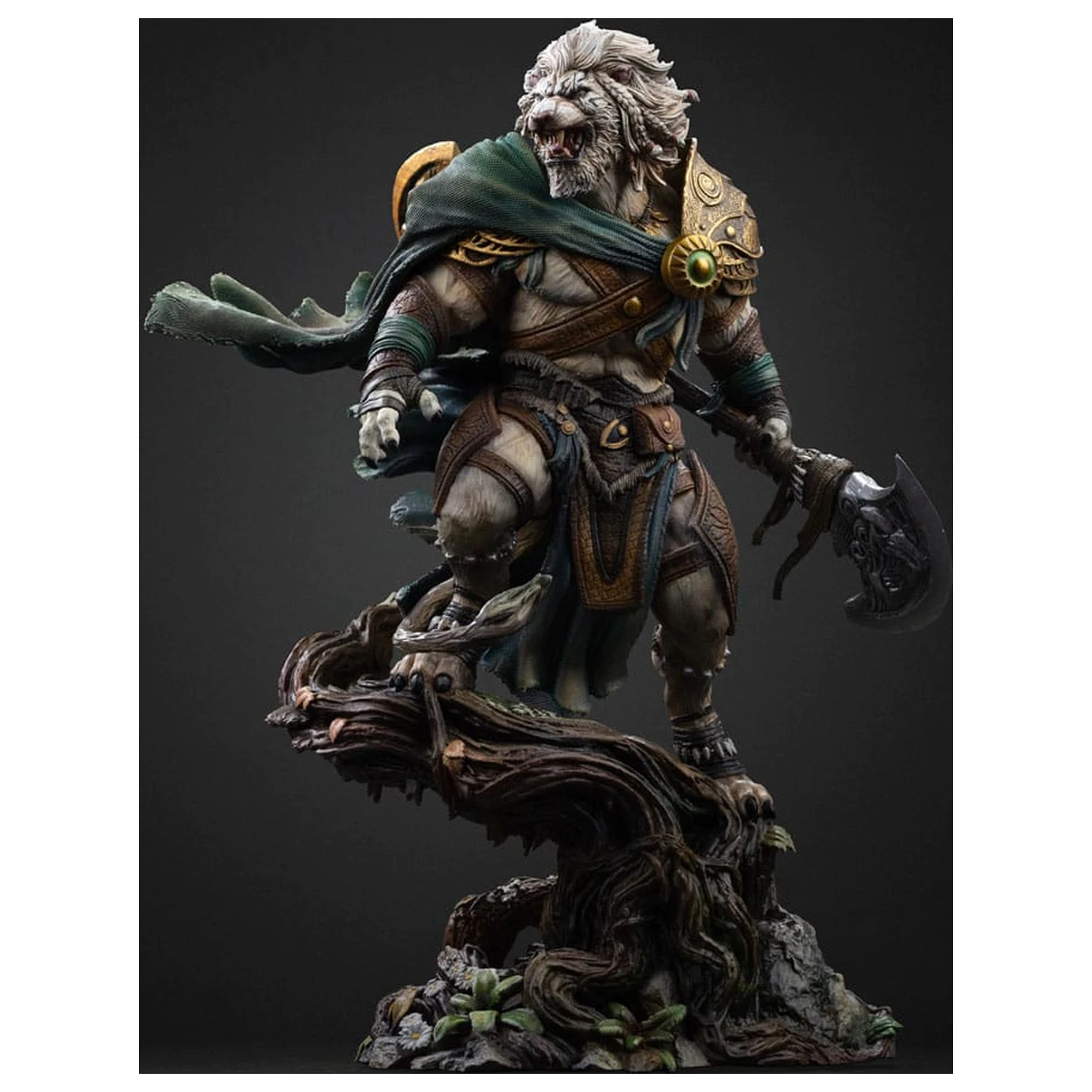 Magic The Gathering Art Scale Socha 1/10 Ajani Goldmane 26 cm produktová fotografia