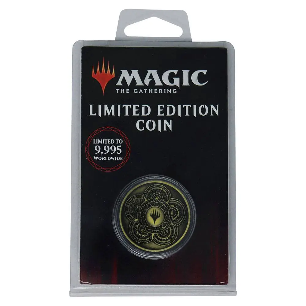 Magic the Gathering zberateľská minca limitovaná edícia produktová fotografia