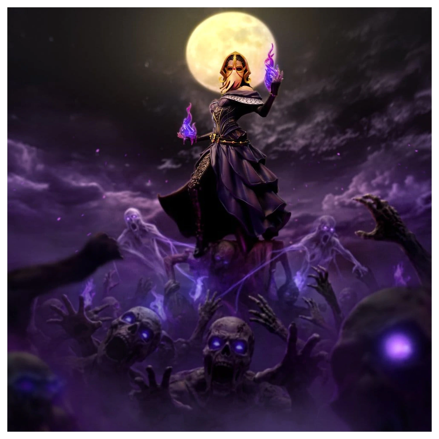Magic: The Gathering Deluxe Art Scale socha 1/10 Liliana Vess 31 cm produktová fotografia