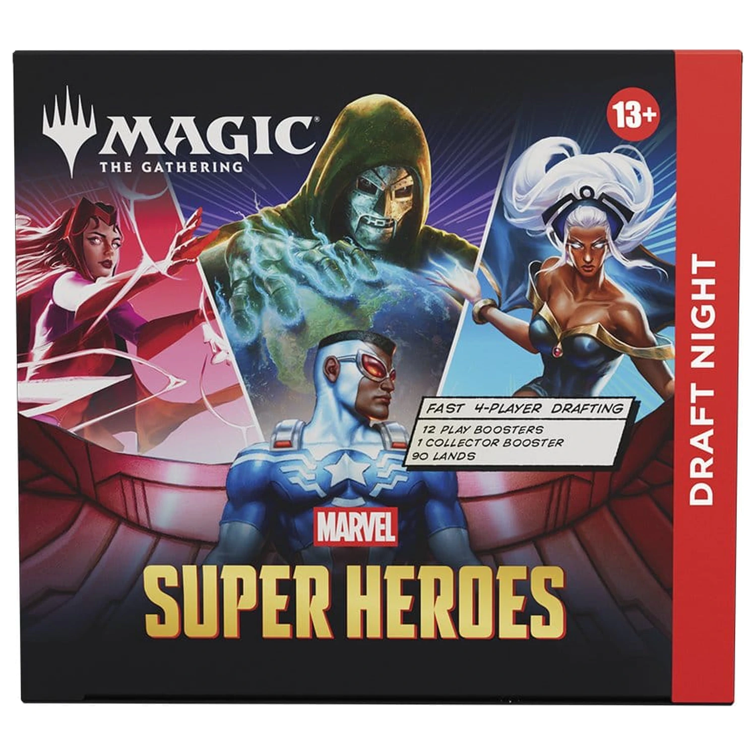 Magic the Gathering Marvel Super Heroes Draft Night anglický produktová fotografia