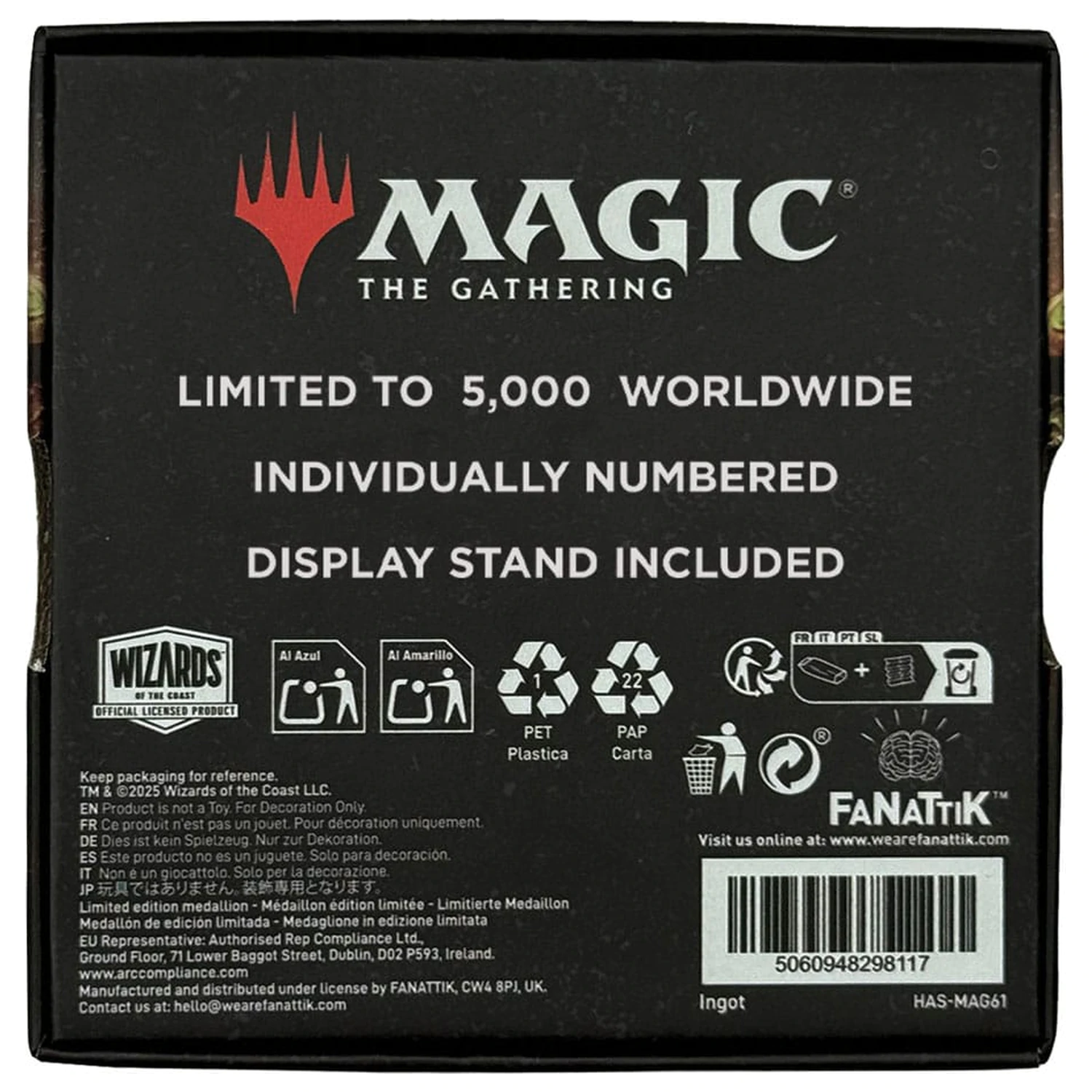 Magic: The Gathering medailón tablet Guilds limitovaná edícia produktová fotografia