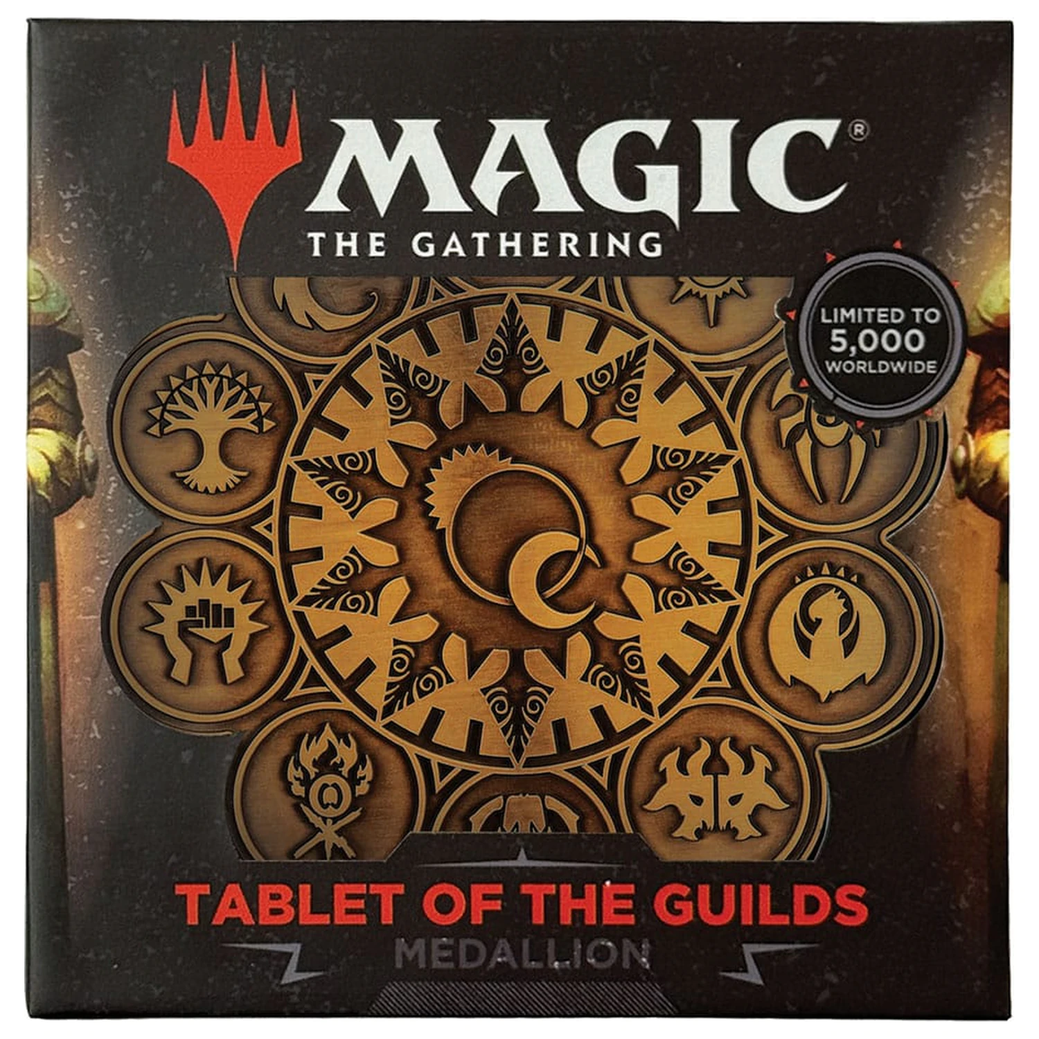 Magic: The Gathering medailón tablet Guilds limitovaná edícia produktová fotografia