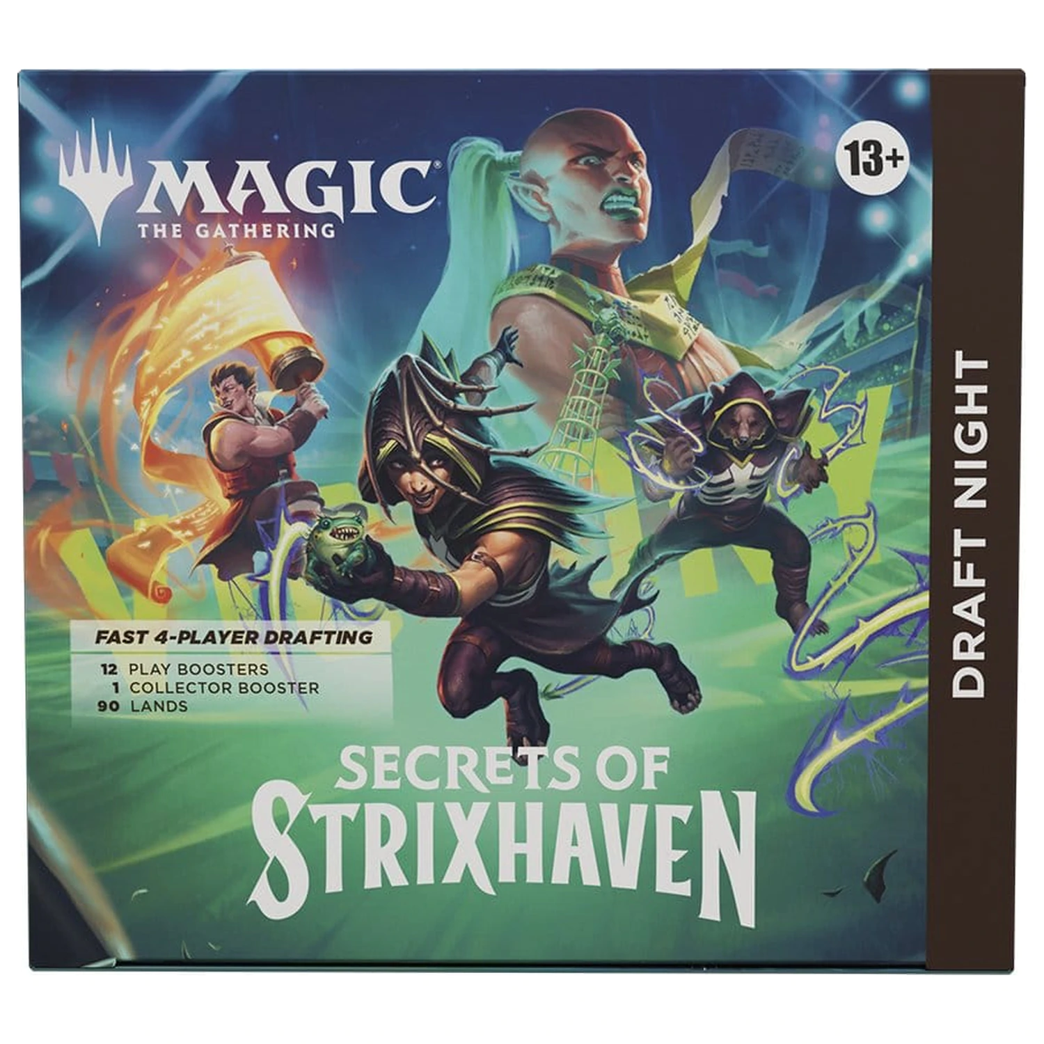 Magic the Gathering Secrets of Strixhaven Draft Night anglický produktová fotografia