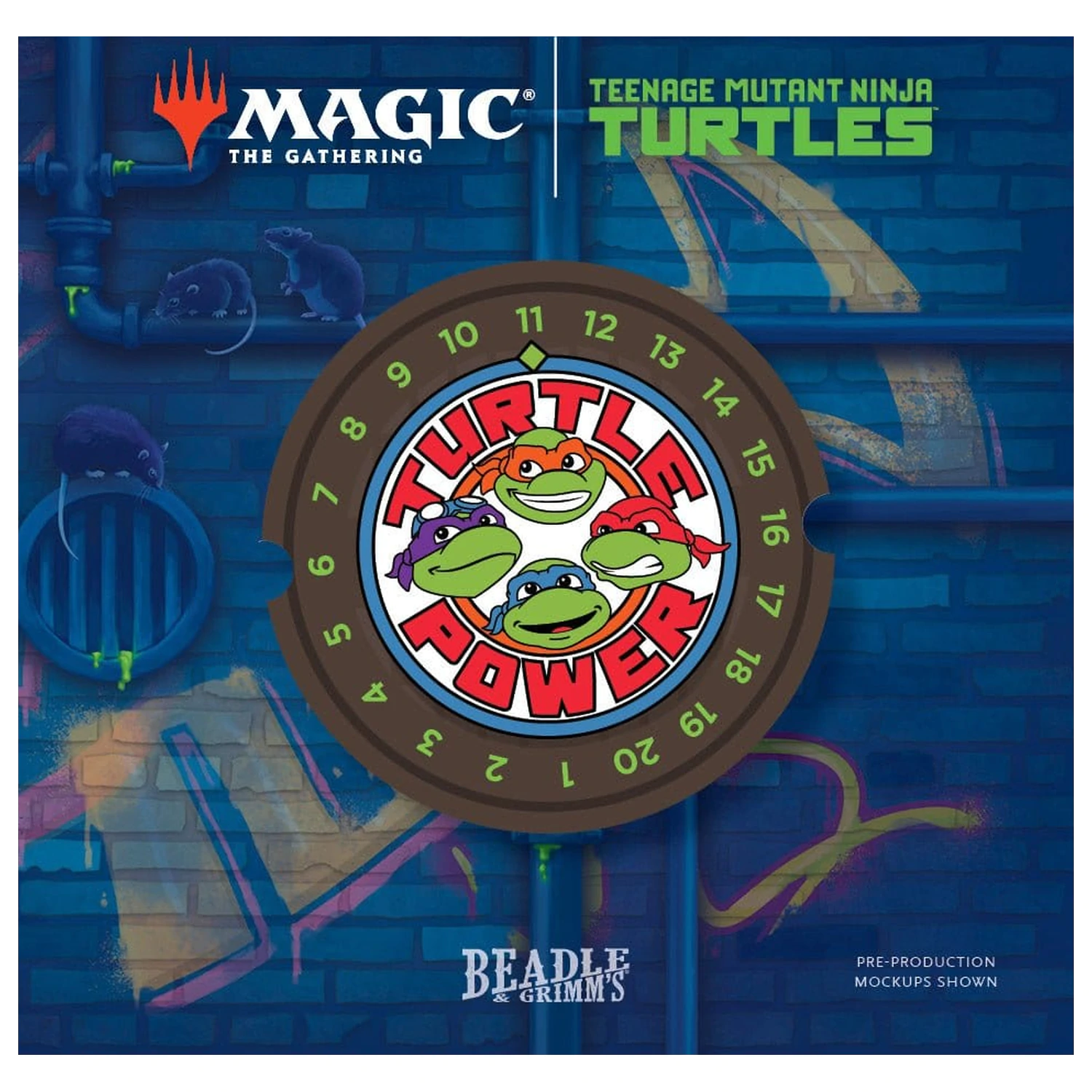 Magic the Gathering kocky a balenie žetónov Teenage Mutant Ninja Turtles *Angličtina* produktová fotografia