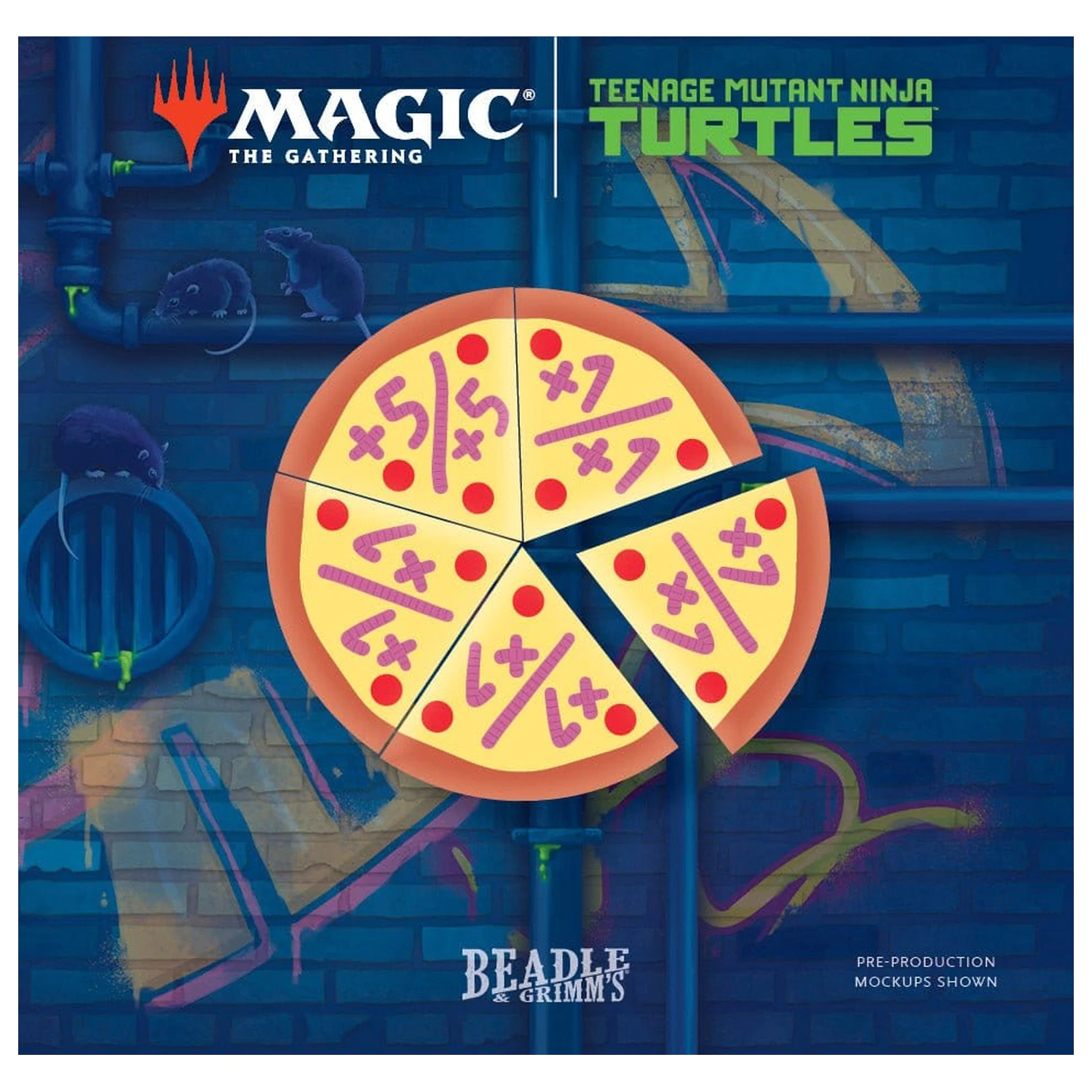 Magic the Gathering kocky a balenie žetónov Teenage Mutant Ninja Turtles *Angličtina* produktová fotografia