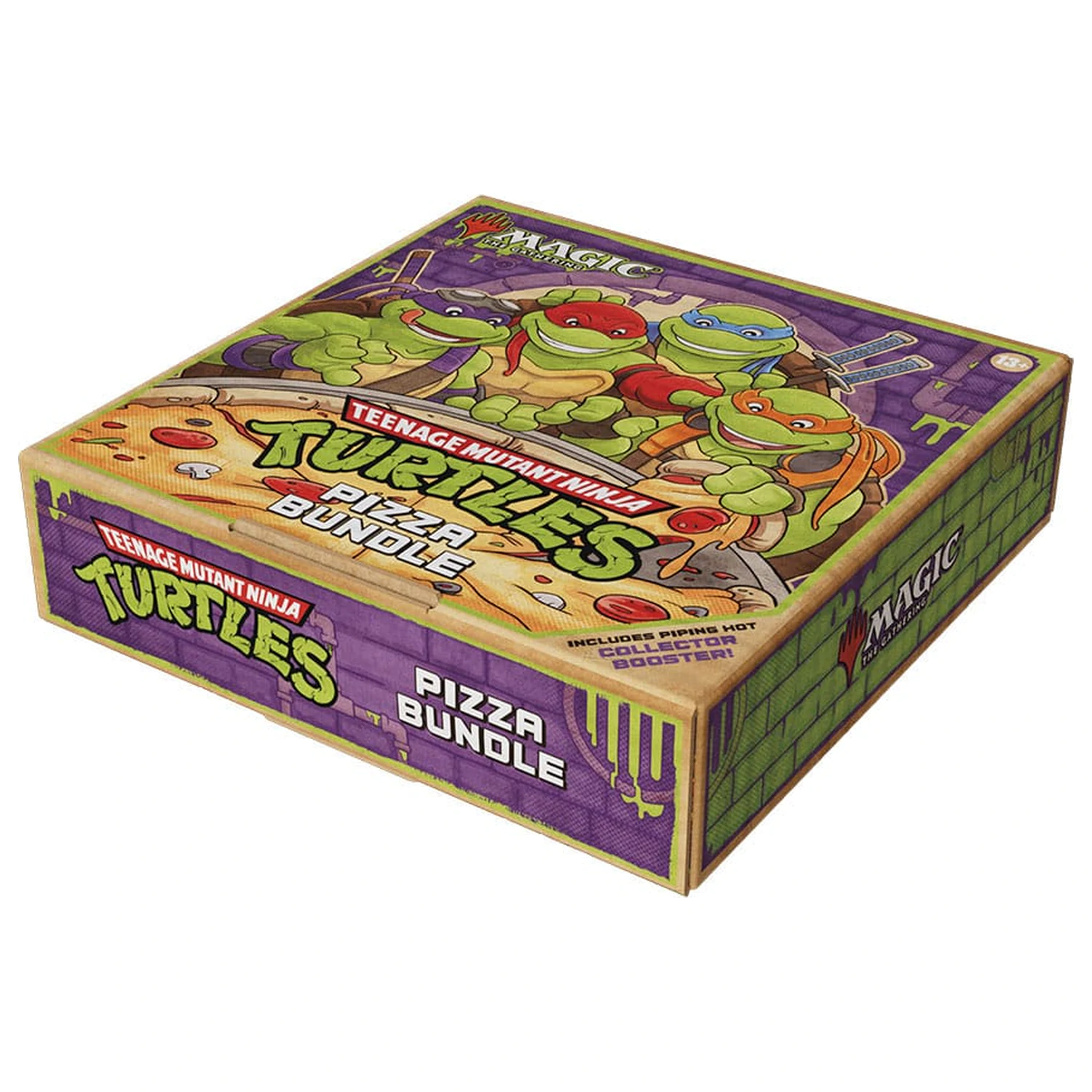 Magic the Gathering Teenage Mutant Ninja Turtles Pizza Balíček anglicky produktová fotografia