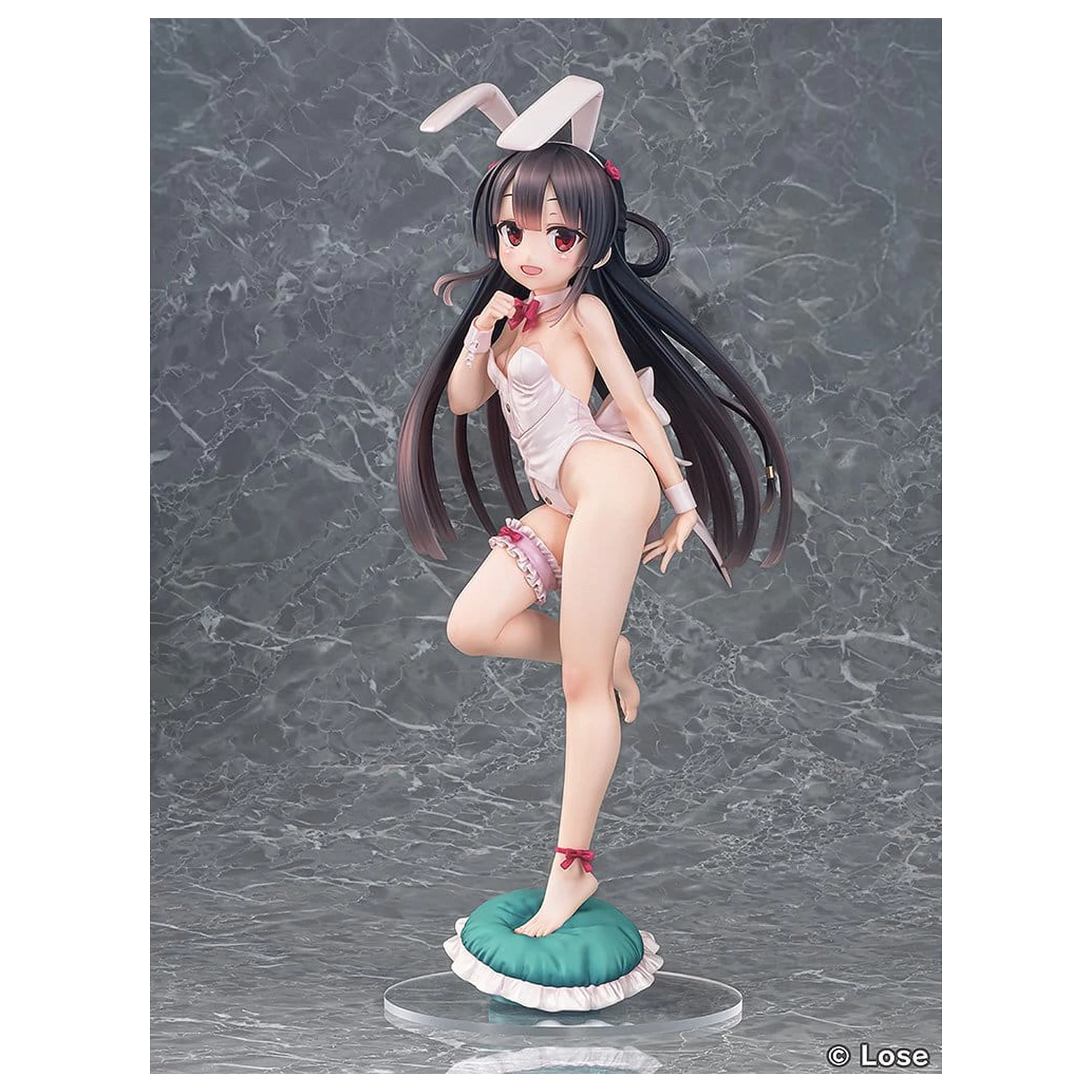 Maitetsu Last Run!! Socha 1/3 Hachiroku: White Bunny Ver. 40 cm produktová fotografia