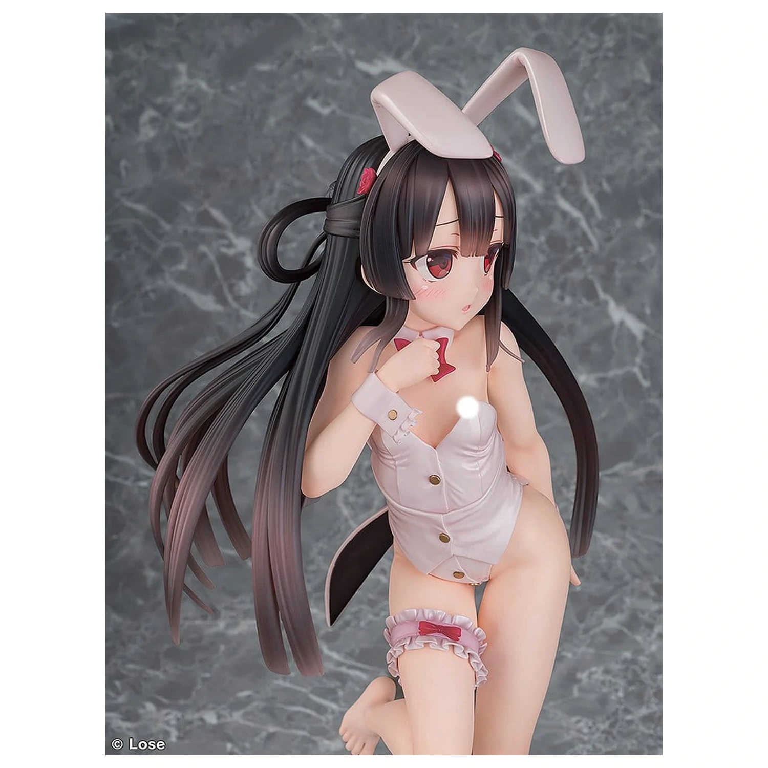 Maitetsu Last Run!! Socha 1/3 Hachiroku: White Bunny Ver. 40 cm produktová fotografia