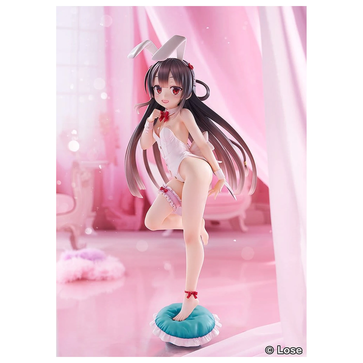 Maitetsu Last Run!! Socha 1/3 Hachiroku: White Bunny Ver. 40 cm produktová fotografia