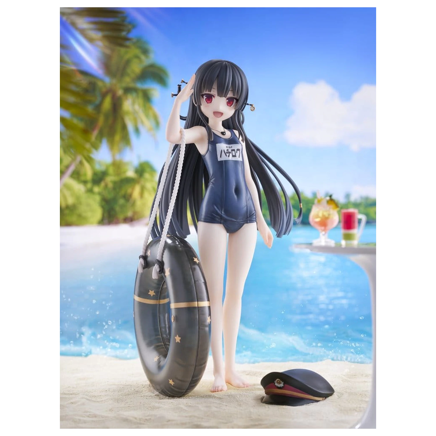 Maitetsu Last Run!! KoiKoi -Sakura- PVC figúrka 1/6 Hachiroku School Swimsuit Ver. 23 cm produktová fotografia