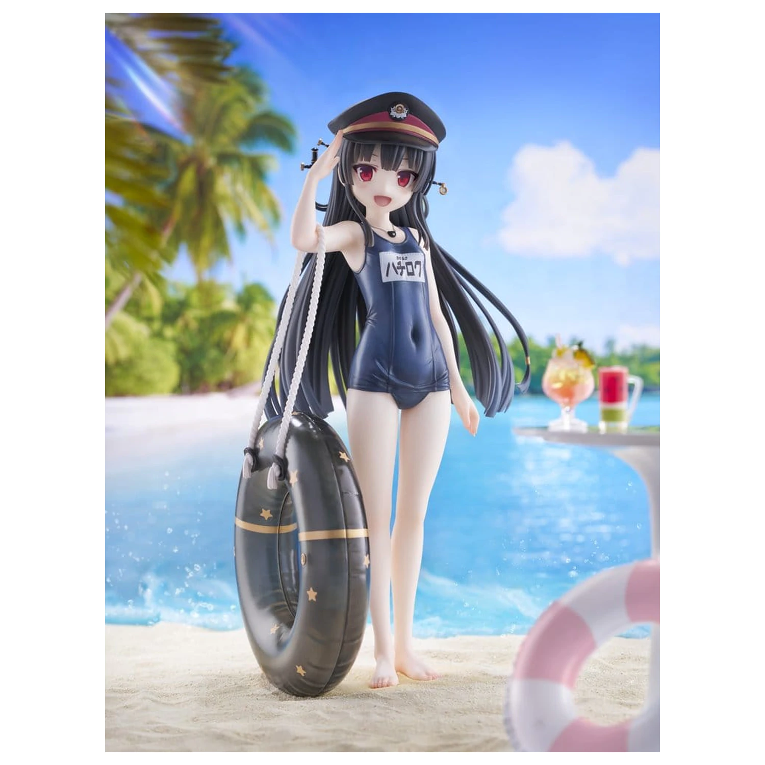 Maitetsu Last Run!! KoiKoi -Sakura- PVC figúrka 1/6 Hachiroku School Swimsuit Ver. 23 cm produktová fotografia