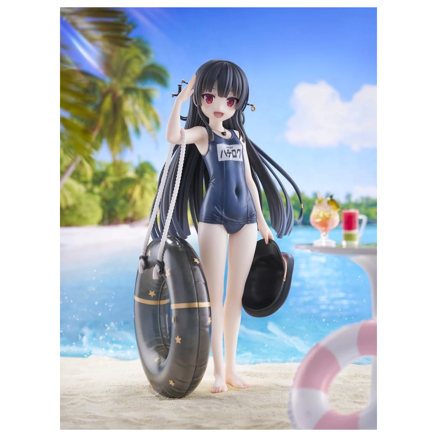 Maitetsu Last Run!! KoiKoi -Sakura- PVC figúrka 1/6 Hachiroku School Swimsuit Ver. 23 cm produktová fotografia