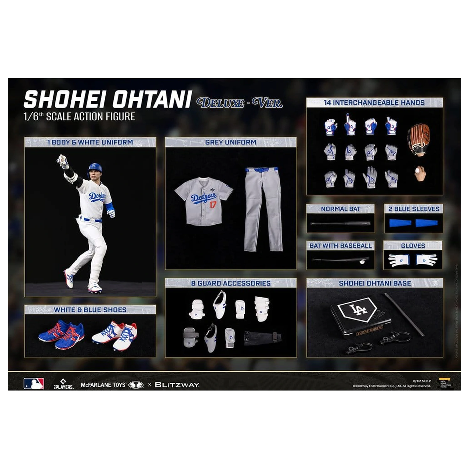 Major League Baseball Premium UMS akčná figúrka 1/6 Ohtani Shohei (DX Ver.) 35 cm produktová fotografia