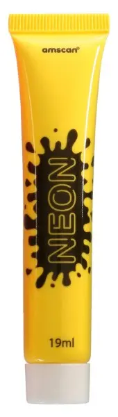 Make Up, neónovo žltá farba na tvár produktová fotografia