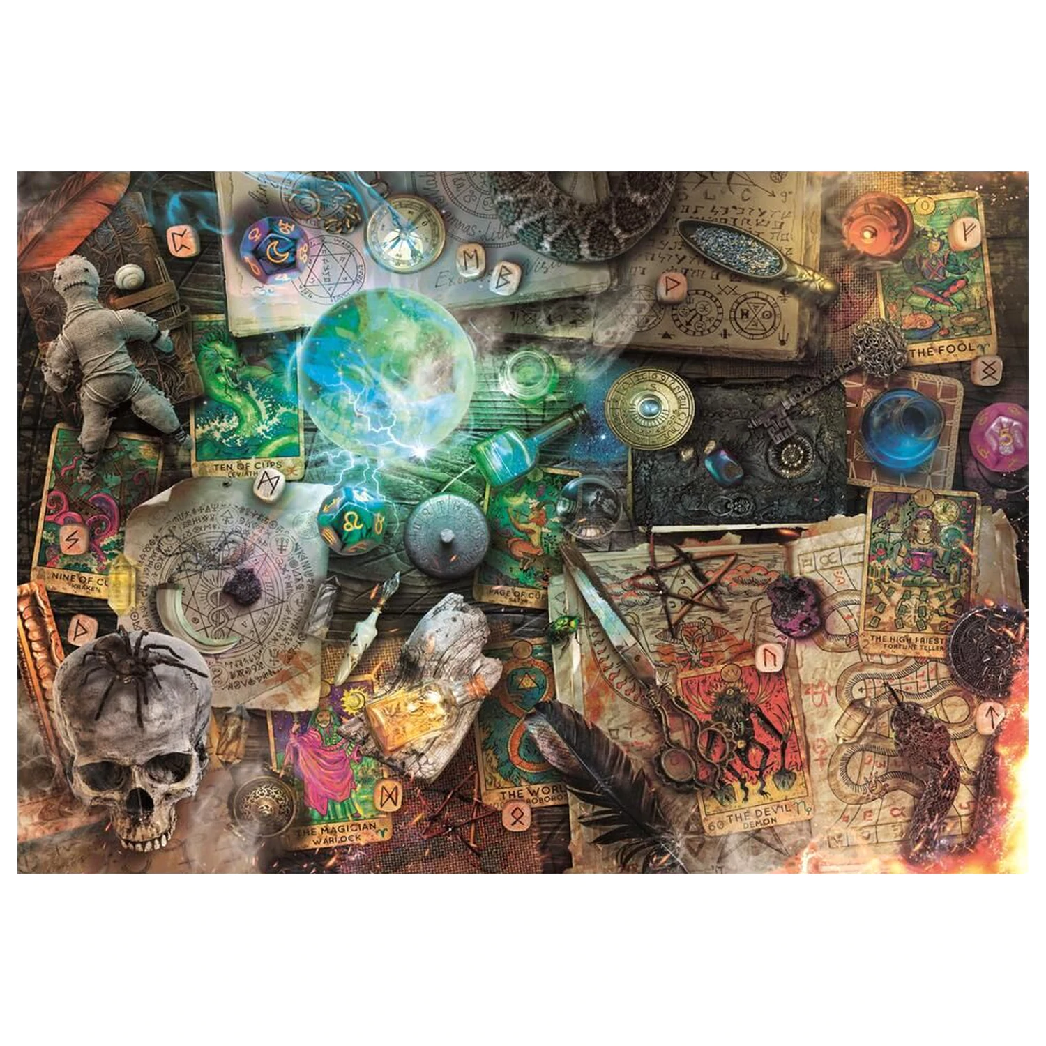 Maleficium puzzle 1000 kusov produktová fotografia