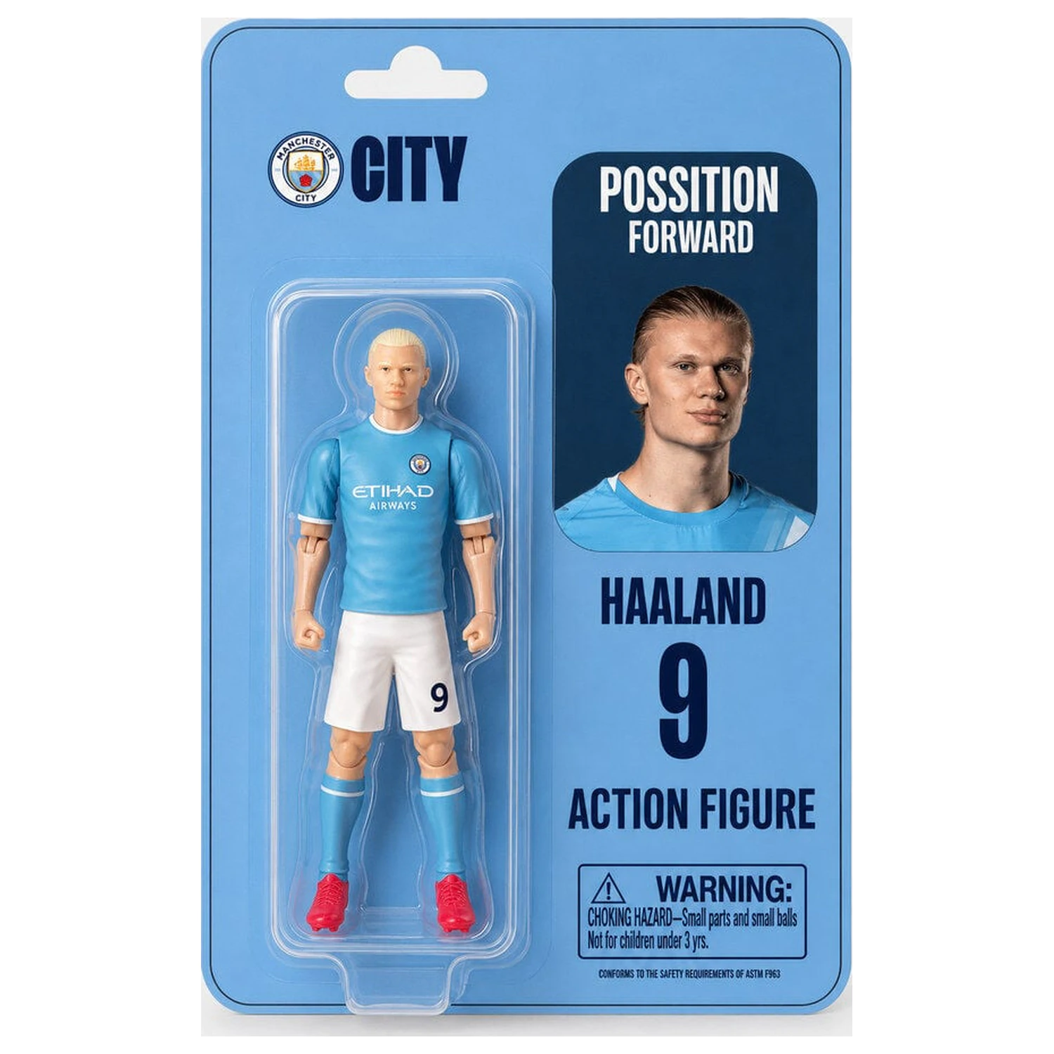 Manchester City Haaland akčná figúrka 10 cm produktová fotografia