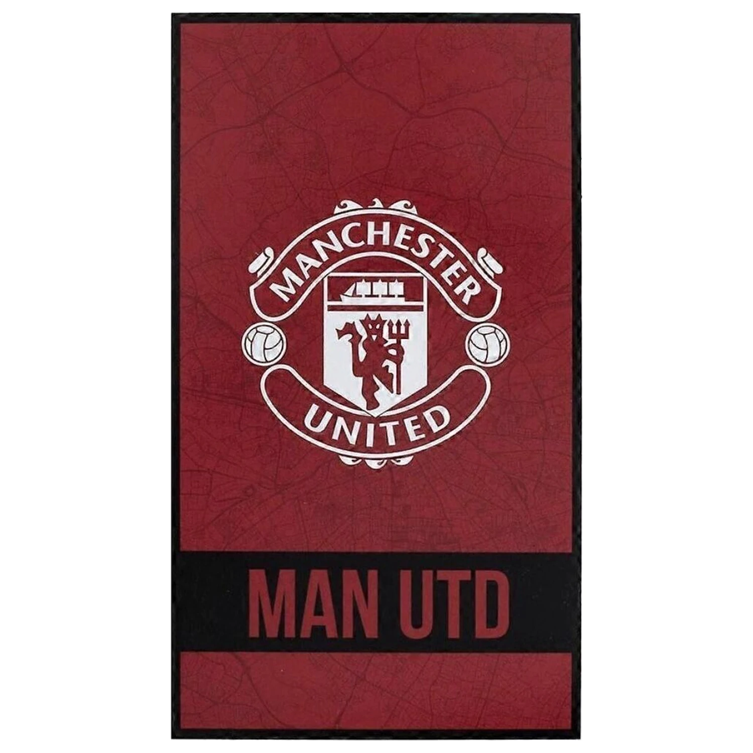 Manchester United mikrovláknová plážová osuška produktová fotografia