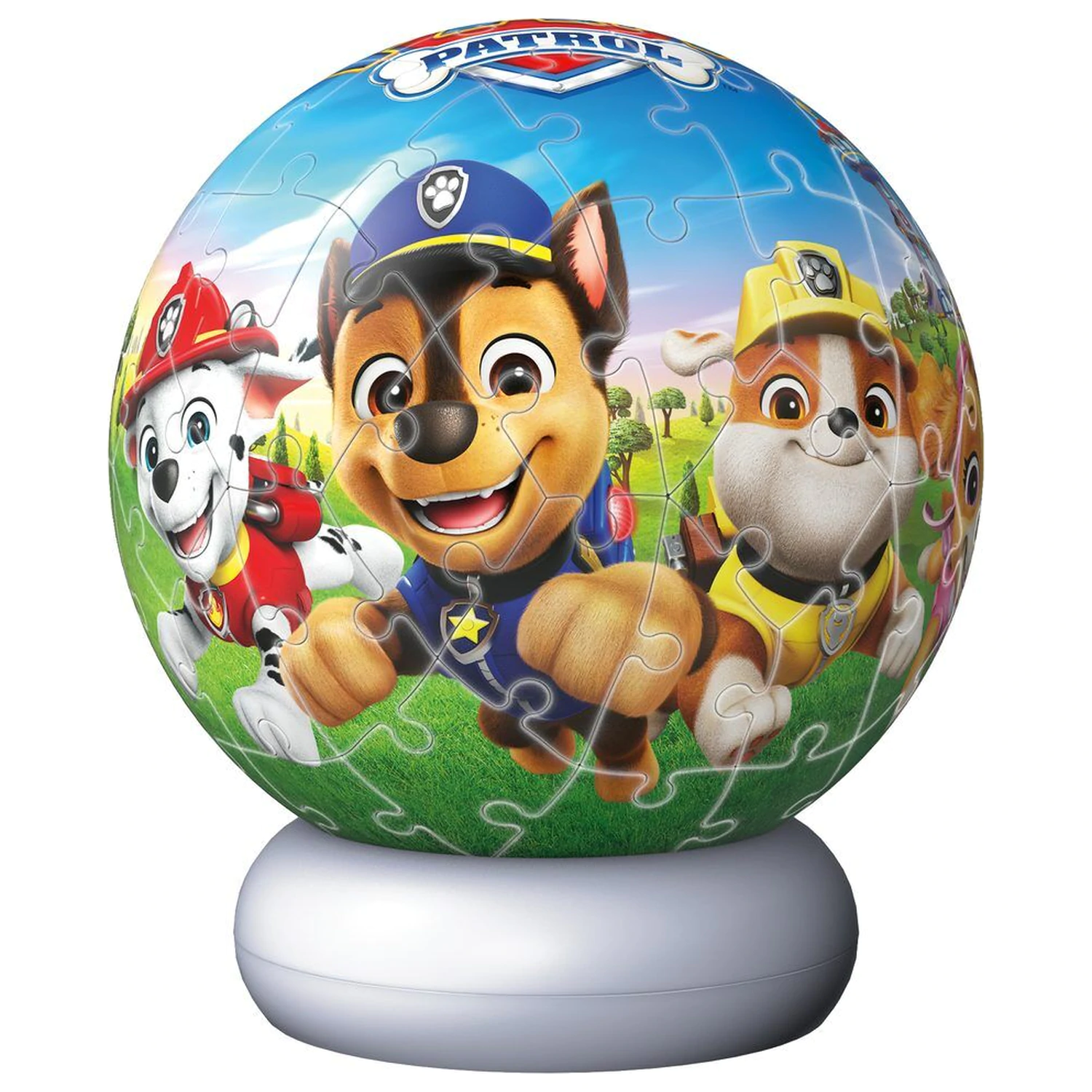 Paw Patrol 3D nočné svetlo puzzle lopta 74 ks produktová fotografia