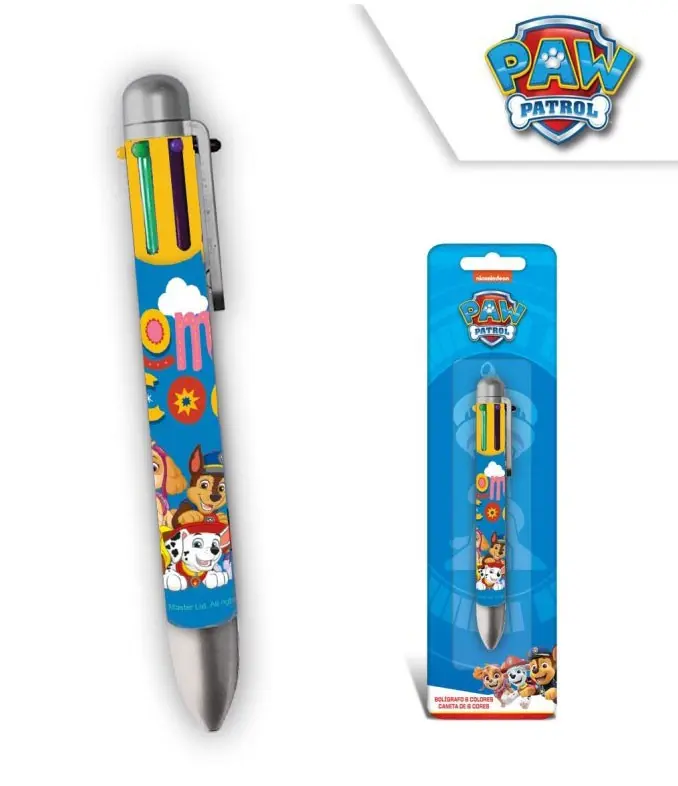 Paw Patrol 6 farieb pero produktová fotografia