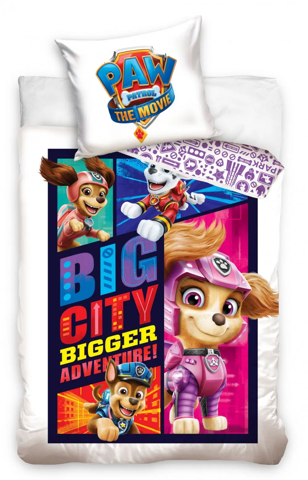 PAW Patrol obliečka na perinu 140x200cm, 70x90cm produktová fotografia