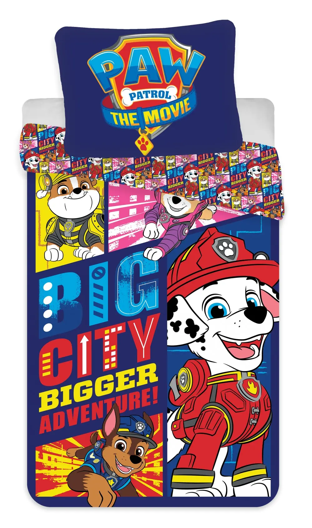 Paw Patrol obliečka na perinu 140x200cm, 70x90cm produktová fotografia