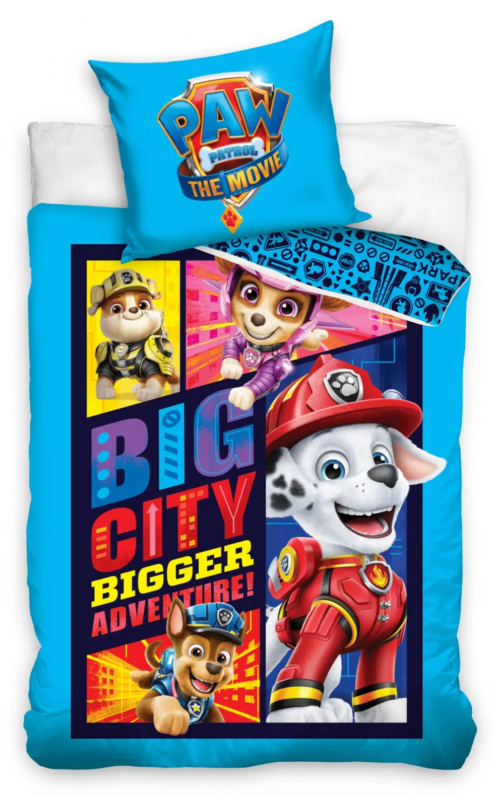 PAW Patrol Obliečka na perinu 140×200 cm, 70×90 cm produktová fotografia