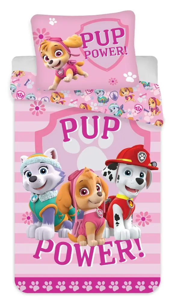 Paw Patrol súprava obliečok na paplón 140x200cm, obliečka na vankúš 70x90cm produktová fotografia