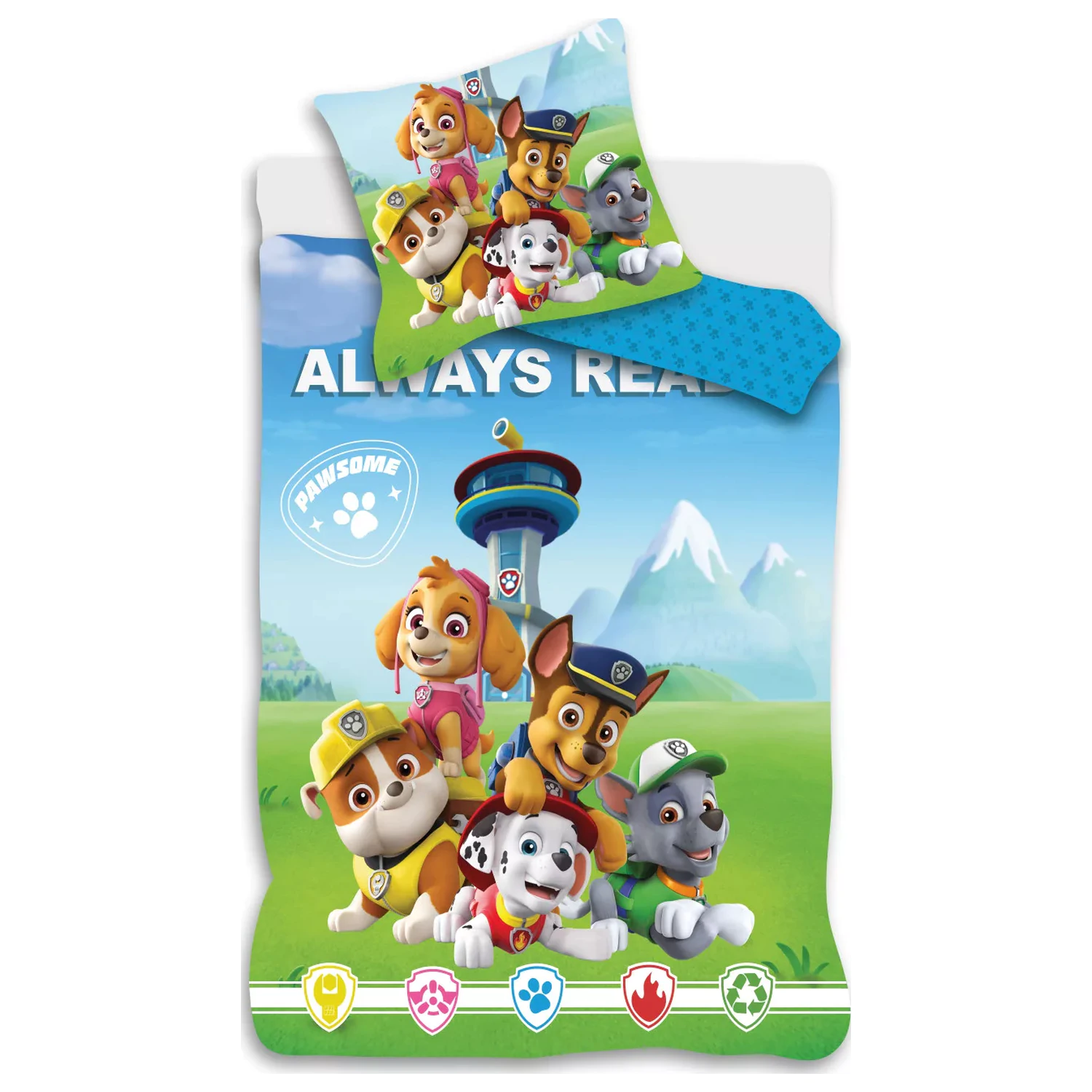 Paw Patrol Always Detská, Predškolská obliečka na paplón produktová fotografia