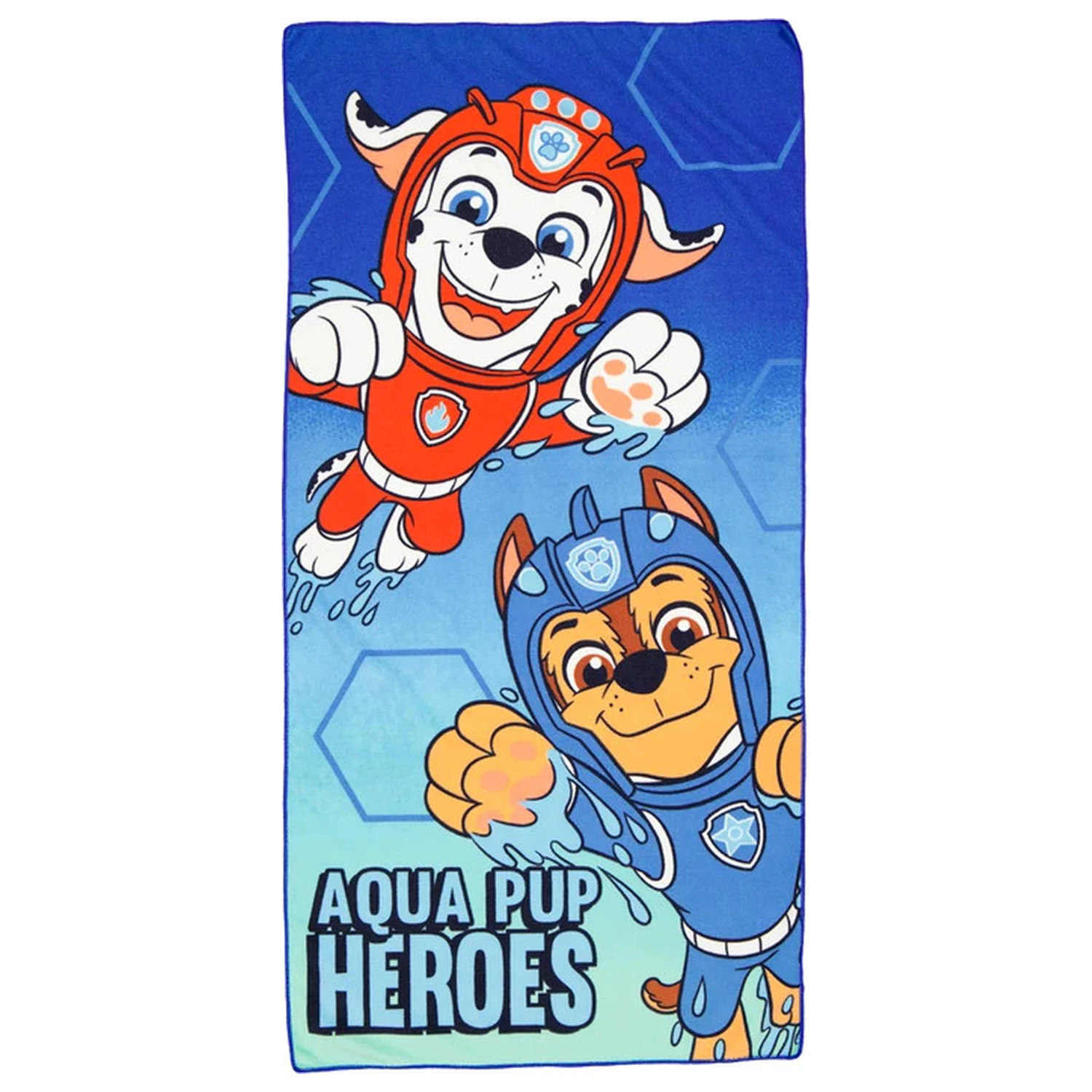 PAW Patrol Aqua plážová osuška produktová fotografia