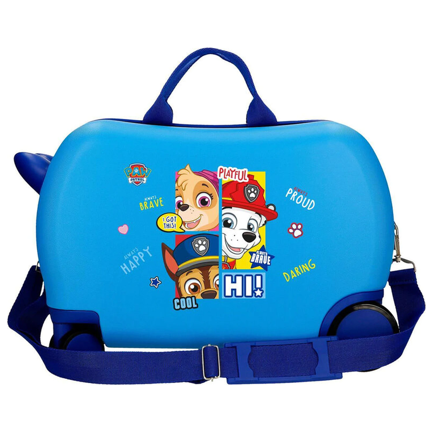 Paw Patrol Be Happy ABS trolley kufor 45 cm produktová fotografia