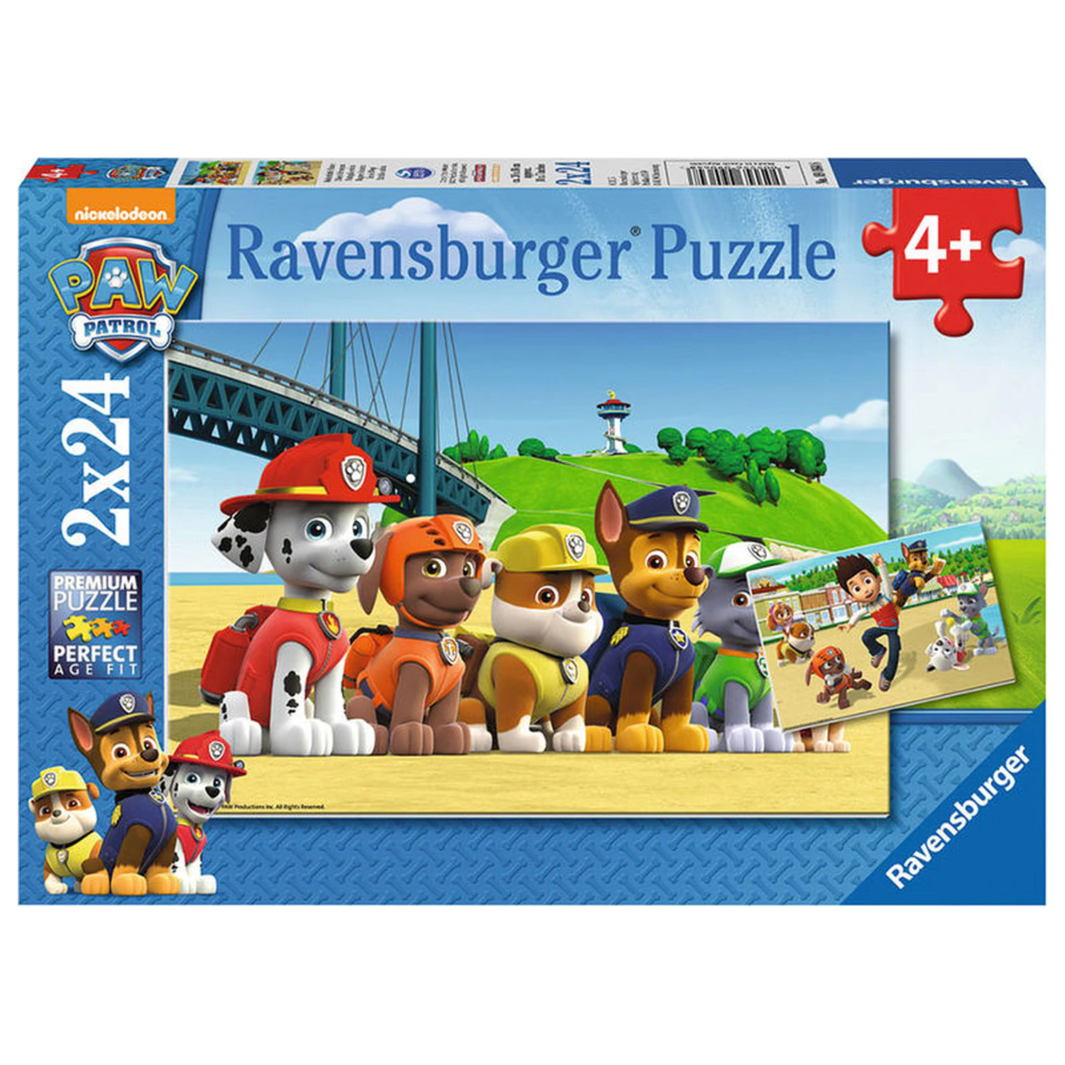 Paw Patrol Plážové puzzle 2x24ks produktová fotografia