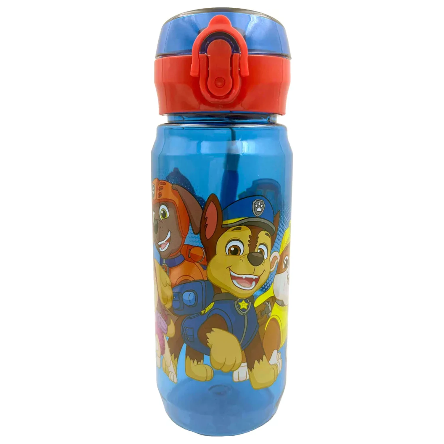 PAW Patrol Best Team plastová fľaša na vodu s vešiakom 600 ml produktová fotografia