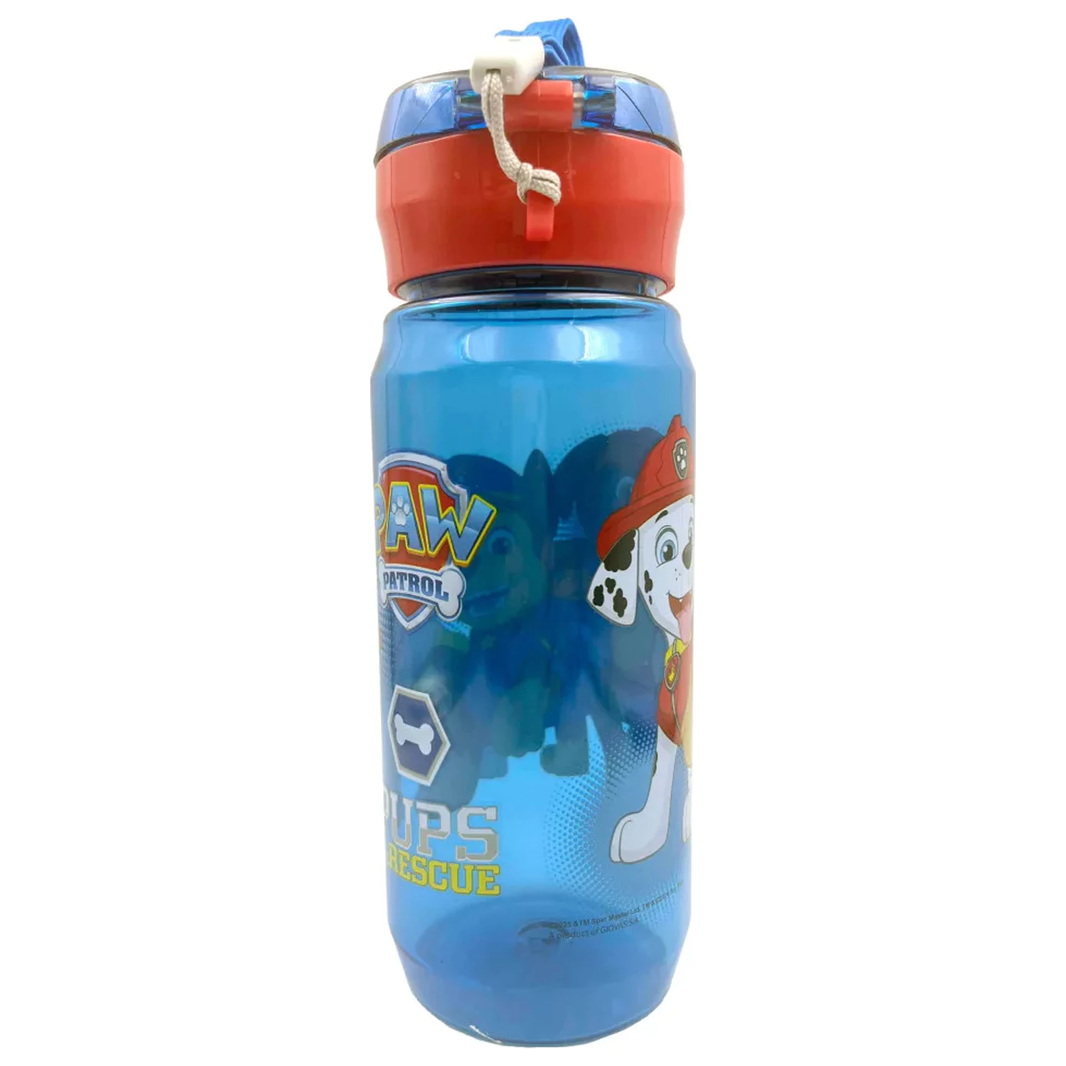 PAW Patrol Best Team plastová fľaša na vodu s vešiakom 600 ml produktová fotografia