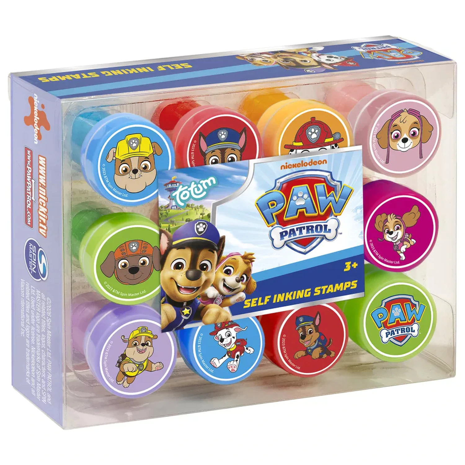 Paw Patrol Best Team súprava pečiatok 12 ks produktová fotografia