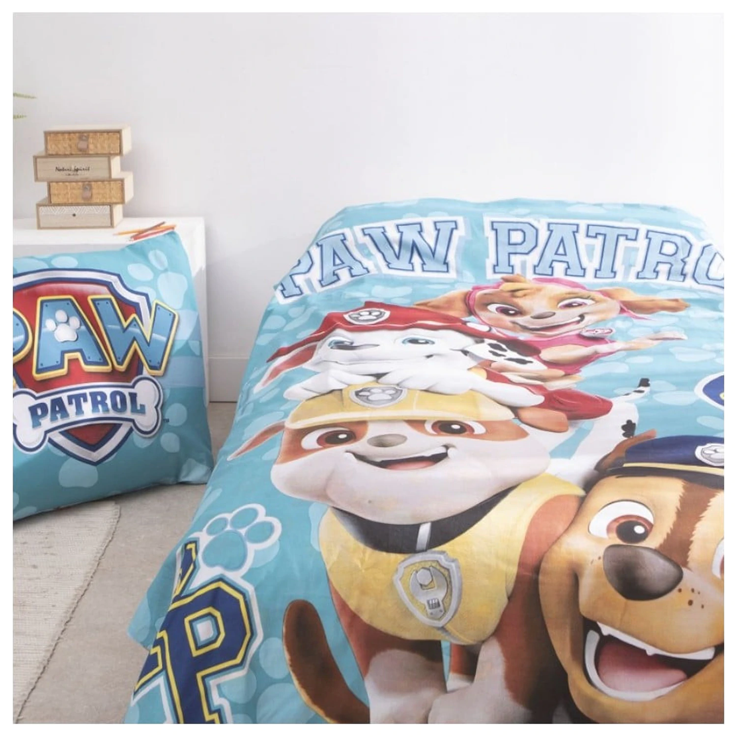 Paw Patrol Brave Paws obliečka na paplón produktová fotografia