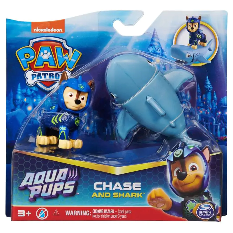 Paw Patrol Chase Aqua Pups pack figúrkák termékfotó