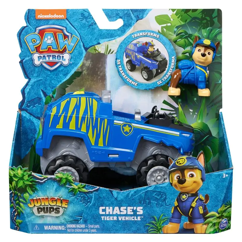 Paw Patrol Chase Jungle Pups vozidlo pack figúrky produktová fotografia