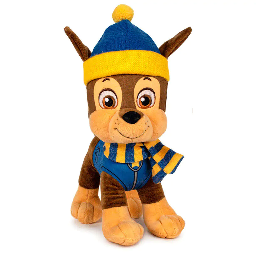 Paw Patrol Chase plyšová zimná figúrka 27 cm termékfotó