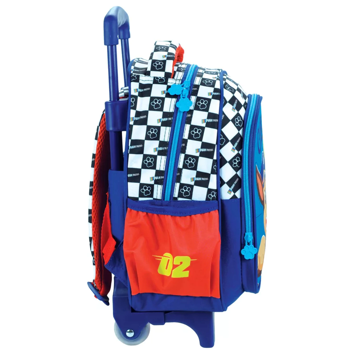 Paw Patrol Chase Racing Rolling predškolský batoh, taška 30 cm produktová fotografia