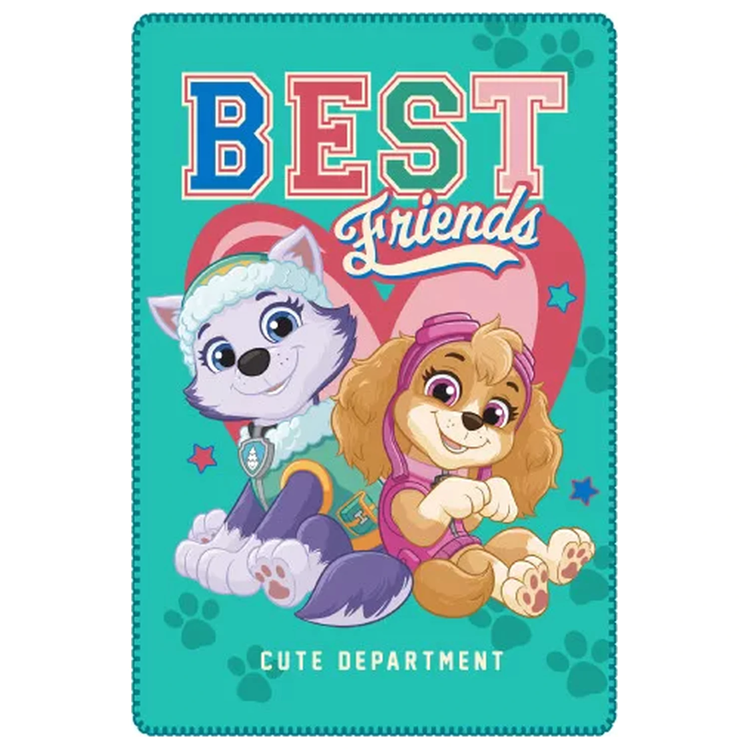 PAW Patrol Cute Department flísová deka 100x150 cm produktová fotografia