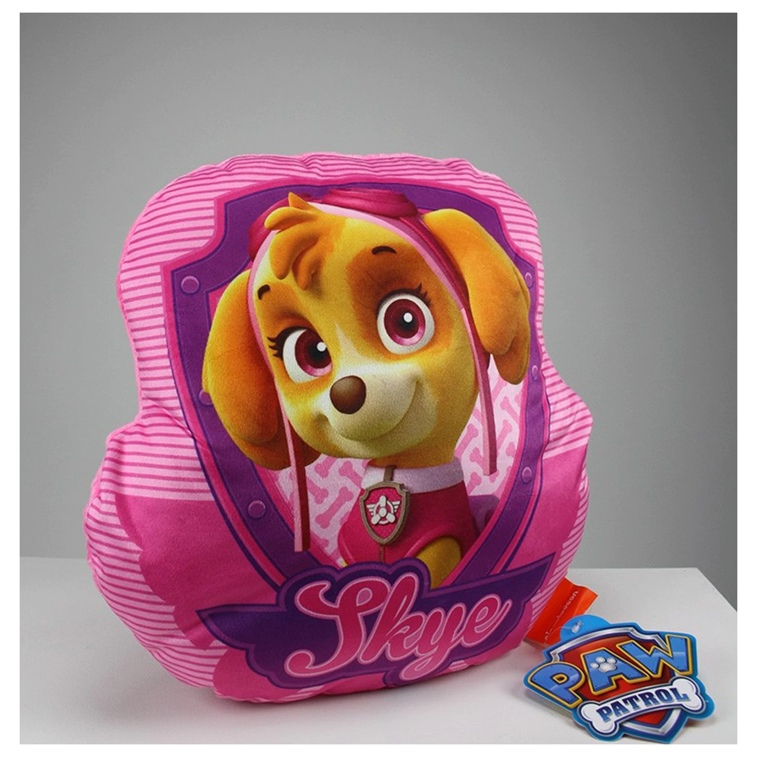 Paw Patrol Roztomilý vankúš v tvare Skye, Dekoračný vankúš produktová fotografia